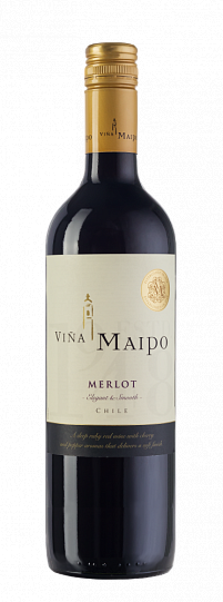 Вино Vina Maipo  Merlot Винья Майпо  Мерло  2016  750 мл