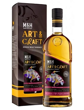 Виски M & H Art & Craft Recioto Dessert Wine Casks  700 мл   55,1%
