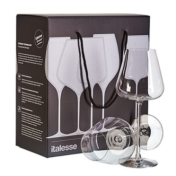 Набор  из 2-х бокалов для игристого  вина Italesse Etoile Sparkle  Италессе Этуаль Спаркле   480 мл