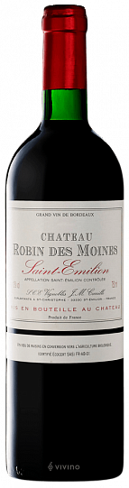 Вино Chateau Robin des Moines Saint-emilion 2016 750 мл 13,5%