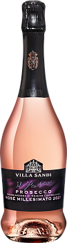 Игристое вино Fresco Rose Millesimato Prosecco DOC Villa Sandi  2021 750мл