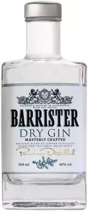 Джин "Barrister" Dry Gin  Кошерный  700 мл